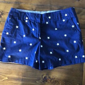 Navy Star Shorts